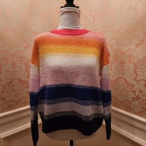 Old Navy Rainbow Striped Sweater